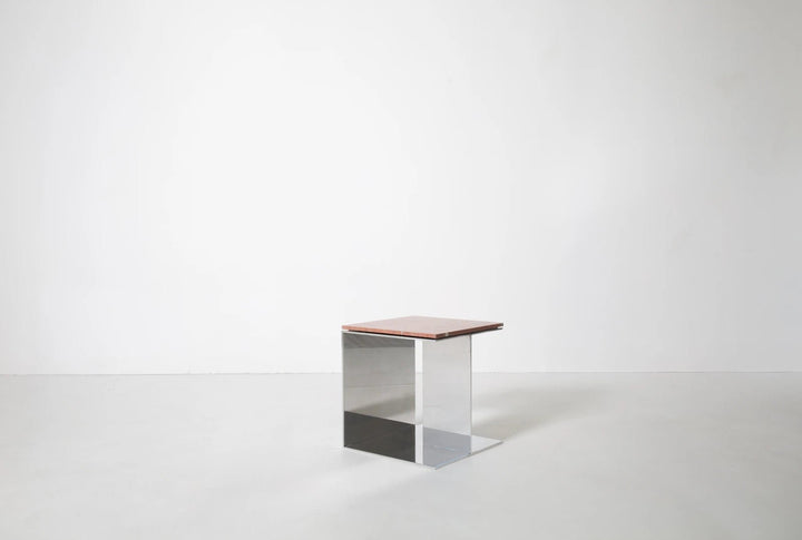 Material Studies Cube v.4 - Kalon Studios Tables - Mineral Blue - HORNE