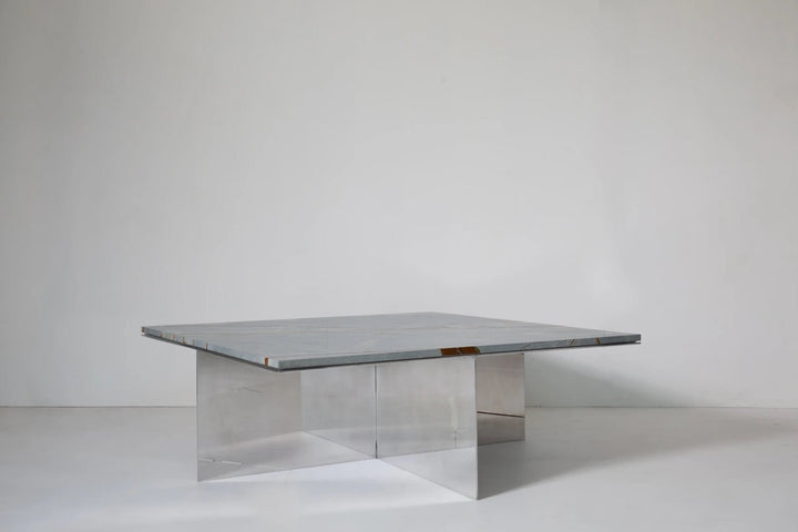 Material Studies II Coffee Table - Kalon Studios Tables - Mineral Blue - HORNE