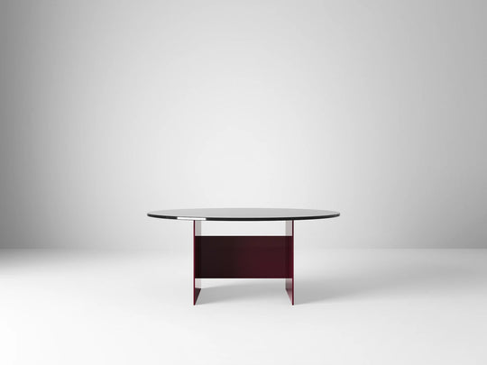 Material Studies Rugosa Coffee Table - Kalon Studios Tables - Oxblood - HORNE