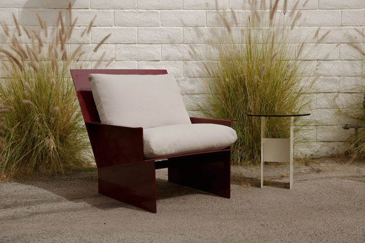Material Studies Rugosa Side Table - Kalon Studios Bedside Tables - Oxblood - HORNE