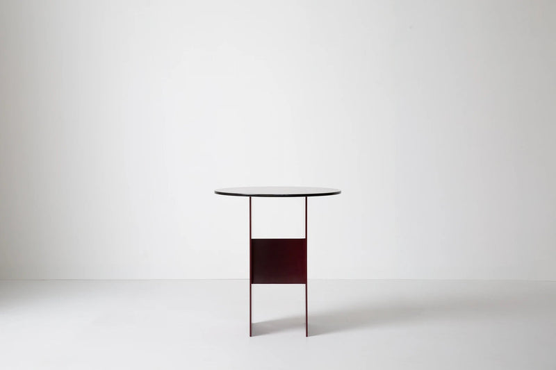 Material Studies Rugosa Side Table - Kalon Studios Bedside Tables - Oxblood - HORNE