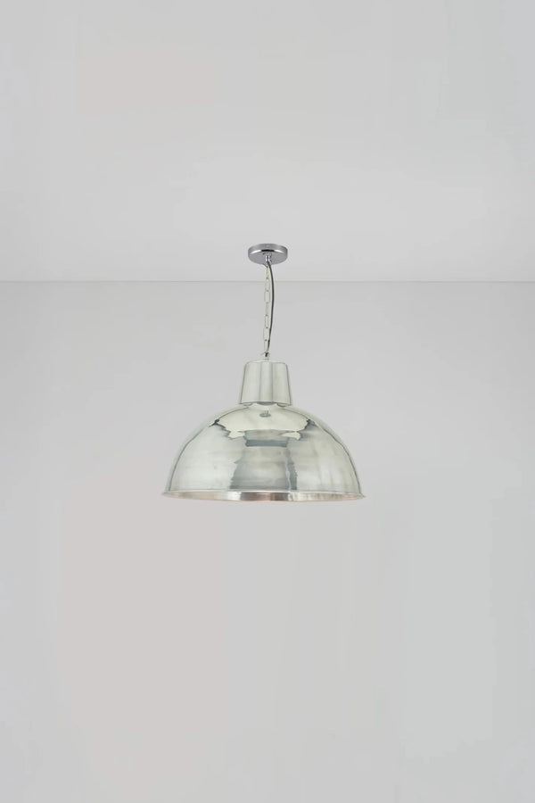 Medium Spun Reflector - Davey Lighting Pendants - Polished Aluminium - Polished Aluminium - HORNE
