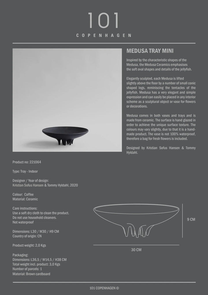 Medusa Tray - 101 Copenhagen Storage + Organization - Mini - HORNE