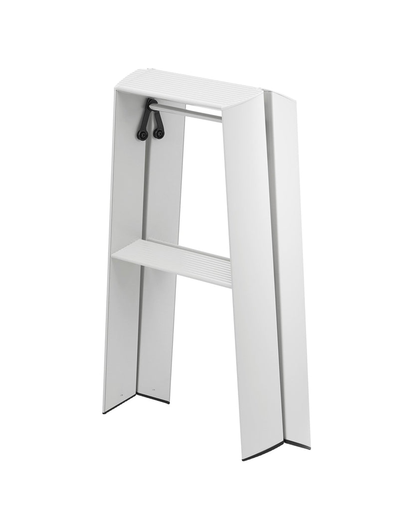 Metaphys Lucano Stepstool 2 - Step - Hasegawa USA Inc - Ladder + Step Stool - White - HORNE