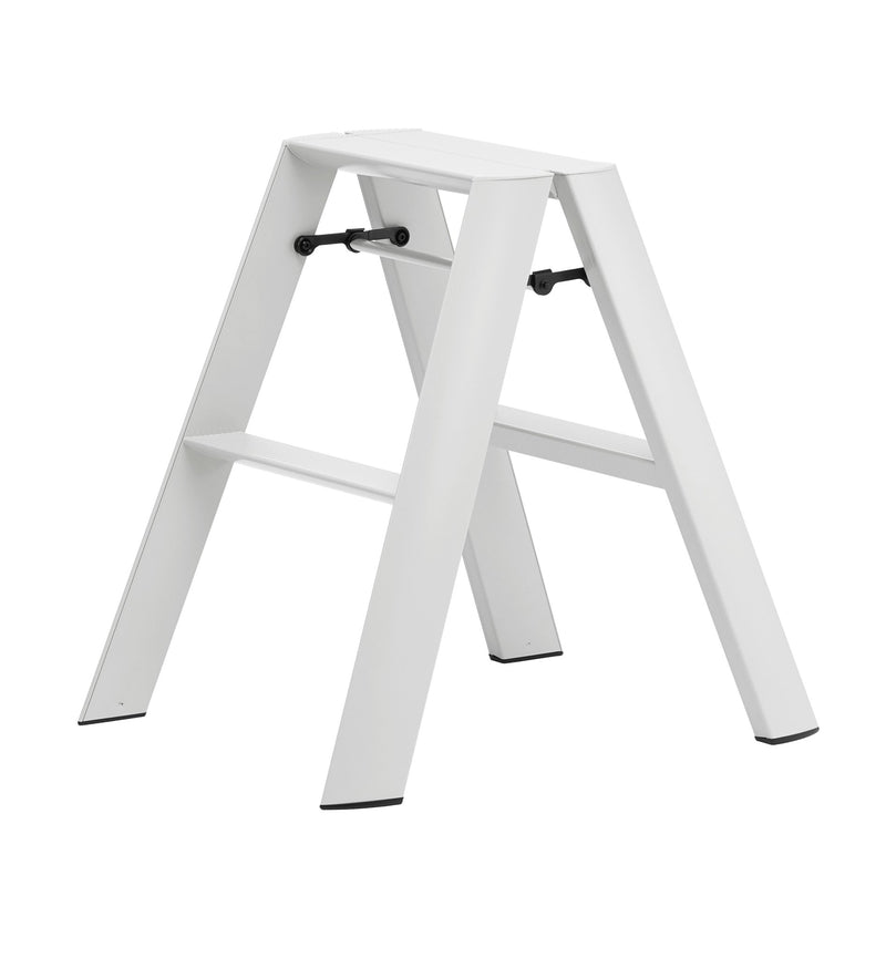 Metaphys Lucano Stepstool 2 - Step - Hasegawa USA Inc - Ladder + Step Stool - White - HORNE