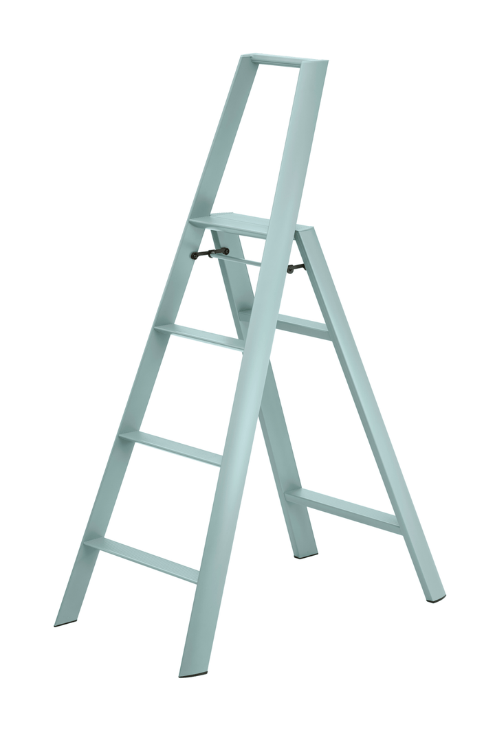 Metaphys Lucano Stepstool 4 - Step - Hasegawa USA Inc - Ladder + Step Stool - Dusty Mint - HORNE