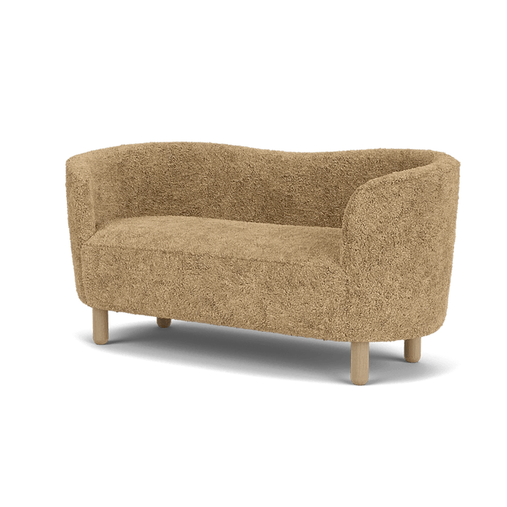 Mingle Sofa - Sheepskin - Audo Copenhagen Sofas - Natural Oak - Honey - HORNE