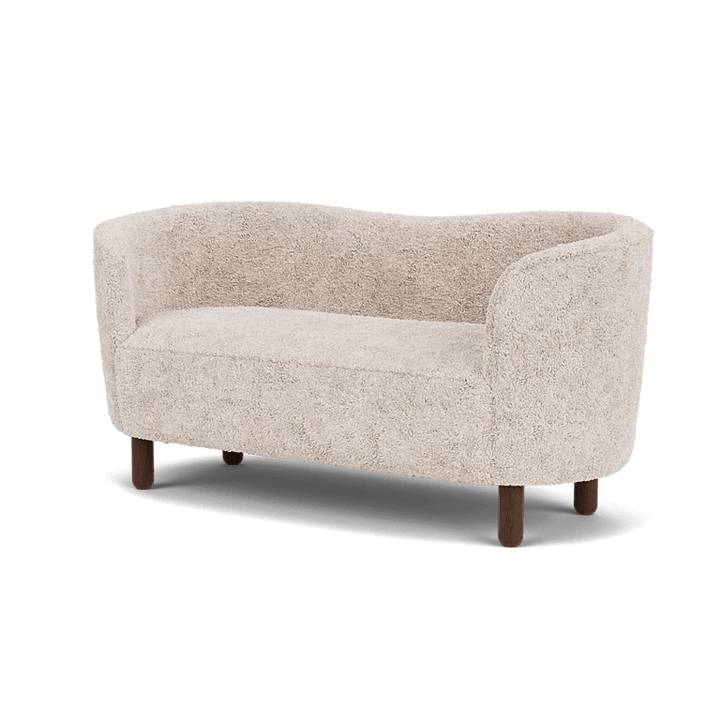 Mingle Sofa - Sheepskin - Audo Copenhagen Sofas - Smoked Oak - Moonlight - HORNE