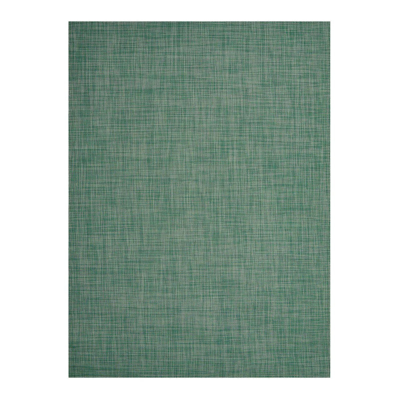 Mini Basketweave Floor Mat - Chilewich Rugs - Scarlet - Small - HORNE