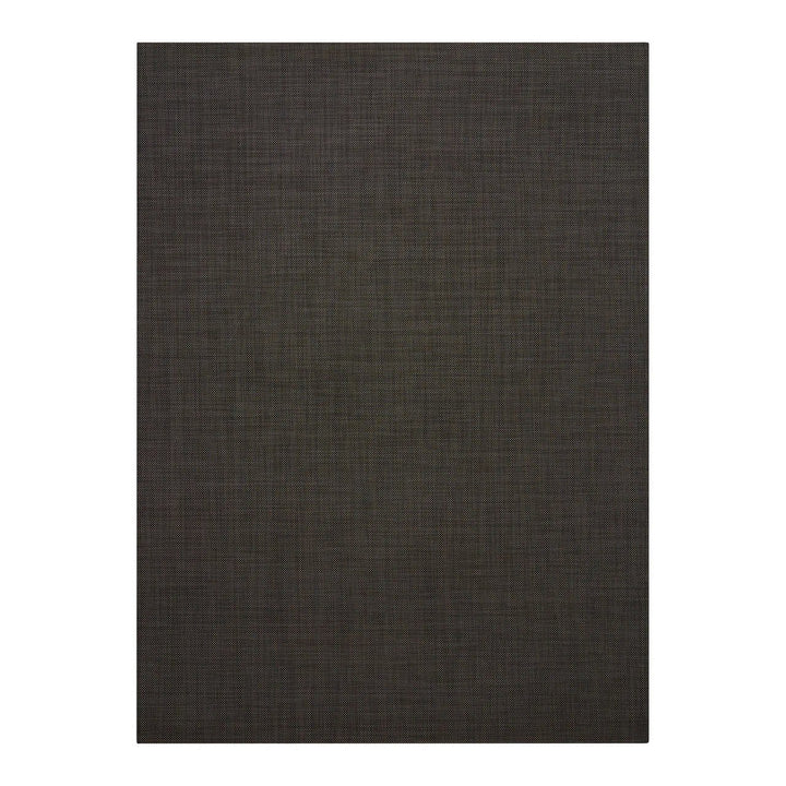 Mini Basketweave Floor Mat - Chilewich Rugs - Dark Walnut - Small - HORNE