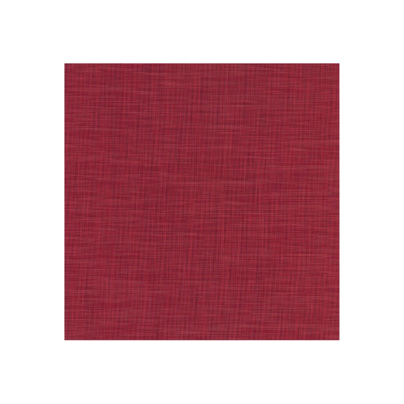 Mini Basketweave Floor Mat in Scarlet