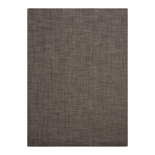 Mini Basketweave Floor Mat in Dark Walnut