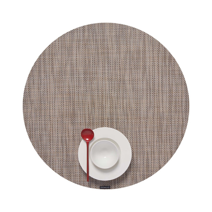 Mini Basketweave Placemat in Soapstone