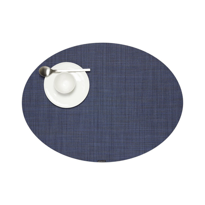 Mini Basketweave Placemat in Indigo