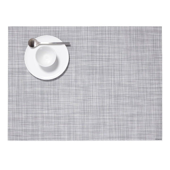 Mini Basketweave Placemat in Mist