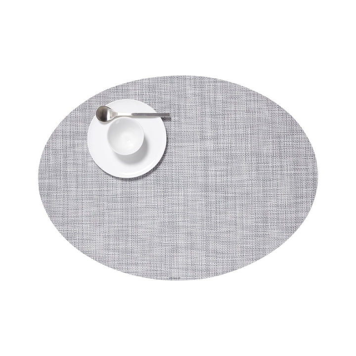 Mini Basketweave Placemat in Mist