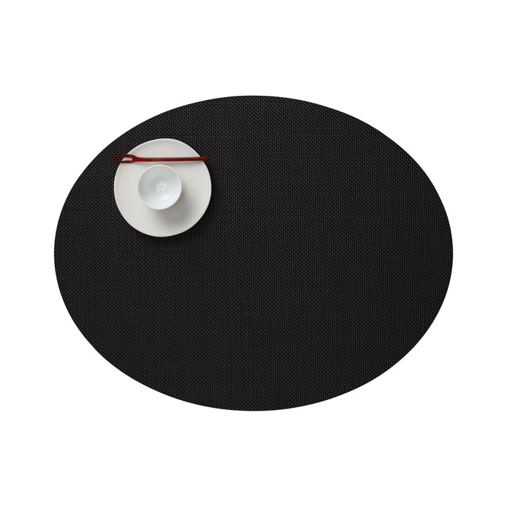 Mini Basketweave Placemat in Black