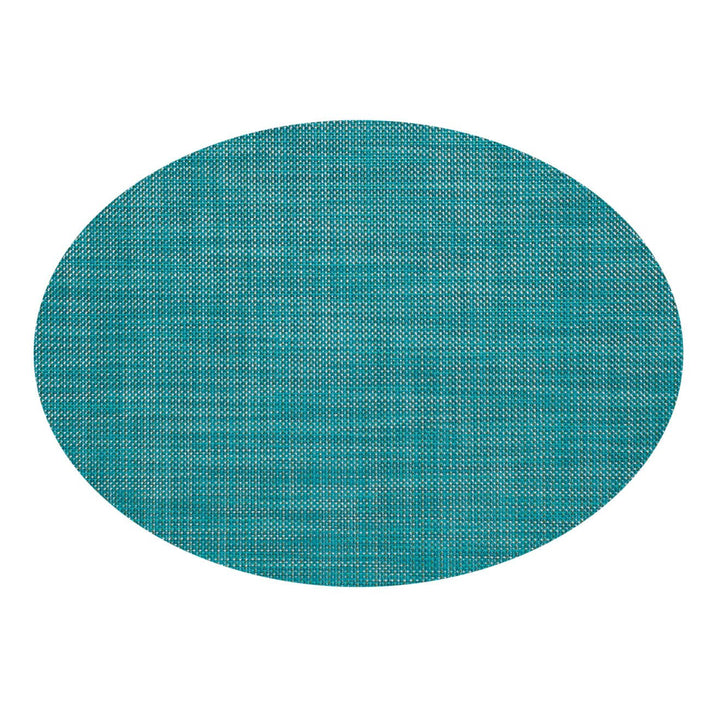 Mini Basketweave Placemat in Turquoise