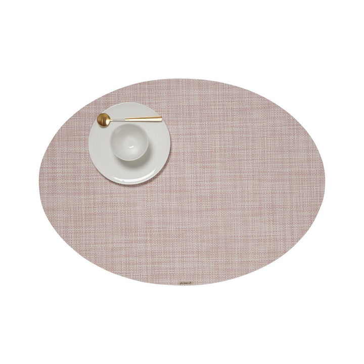 Mini Basketweave Placemat in Blush