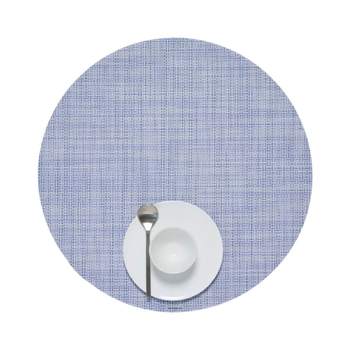 Mini Basketweave Placemat in Periwinkle