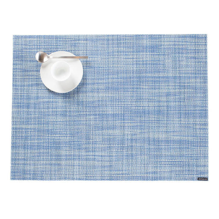 Mini Basketweave Placemat in Chambray