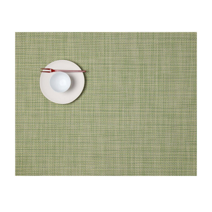 Mini Basketweave Placemat in Dill