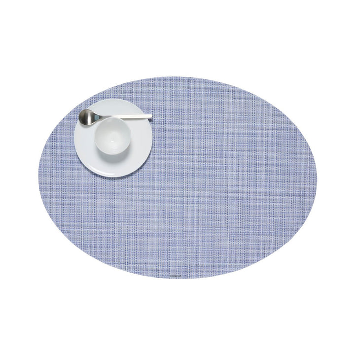Mini Basketweave Placemat in Periwinkle
