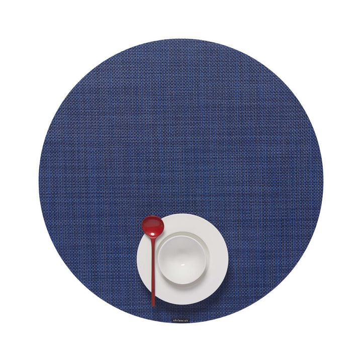 Mini Basketweave Placemat in Indigo
