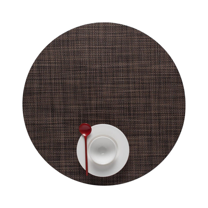 Mini Basketweave Placemat in Dark Walnut