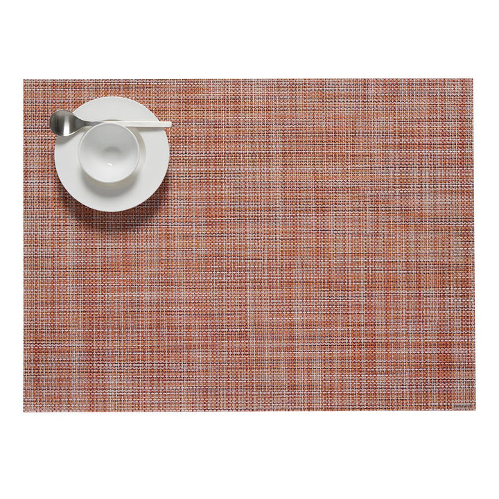 Mini Basketweave Placemat in Cinnamon