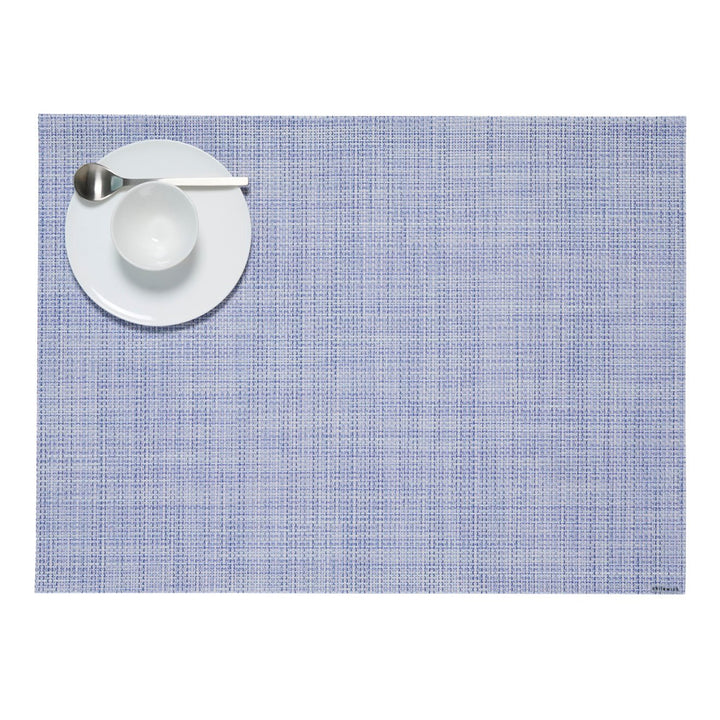 Mini Basketweave Placemat in Periwinkle