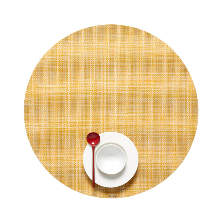 Mini Basketweave Placemat in Ochre