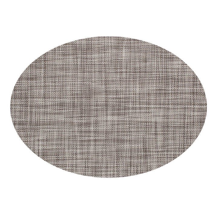 Mini Basketweave Placemat in Gravel