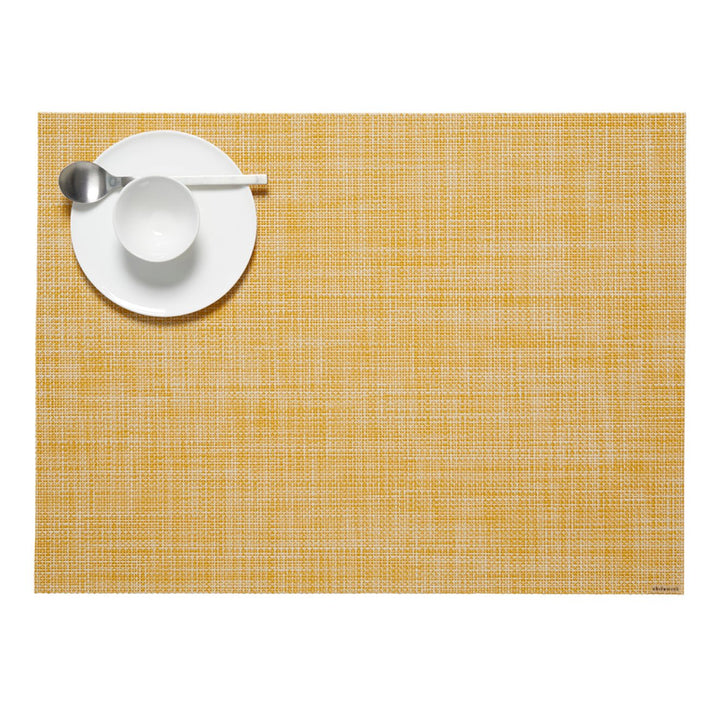 Mini Basketweave Placemat in Ochre