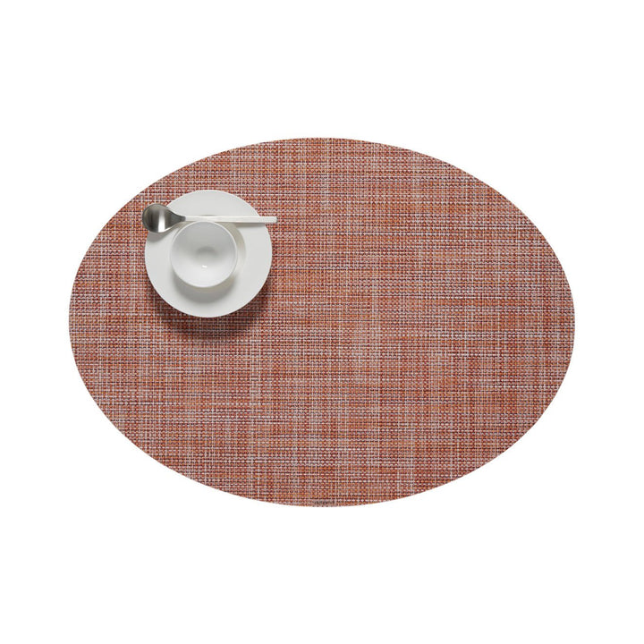 Mini Basketweave Placemat in Cinnamon