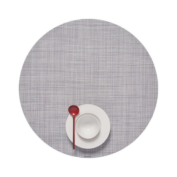 Mini Basketweave Placemat in Mist