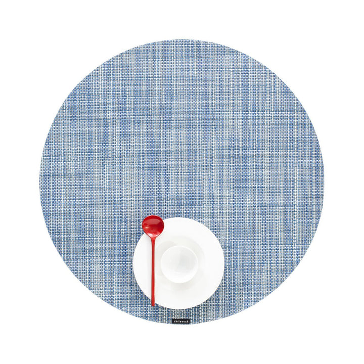 Mini Basketweave Placemat in Chambray