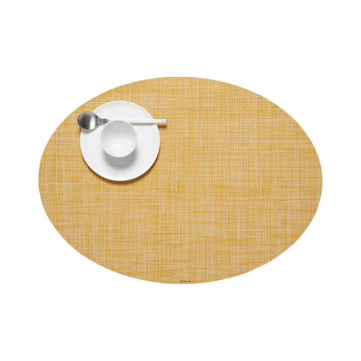 Mini Basketweave Placemat in Ochre