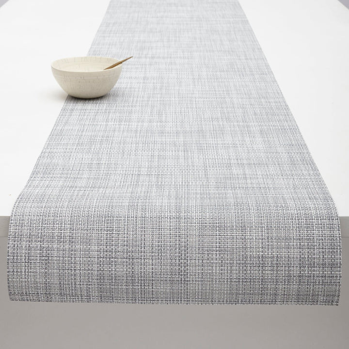 Mini Basketweave Table Runner in Mist