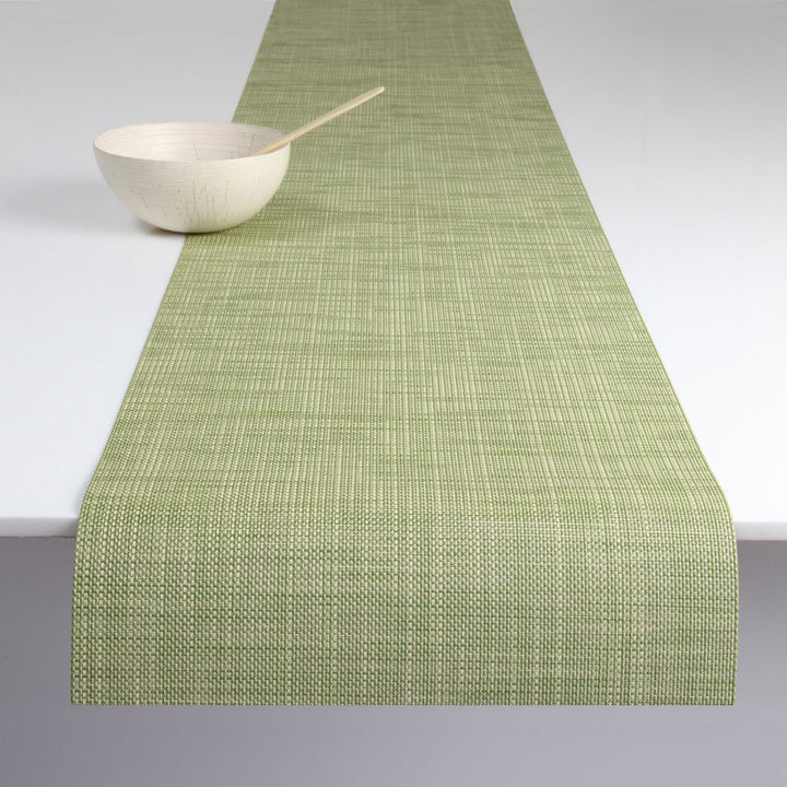 Mini Basketweave Table Runner in Dill