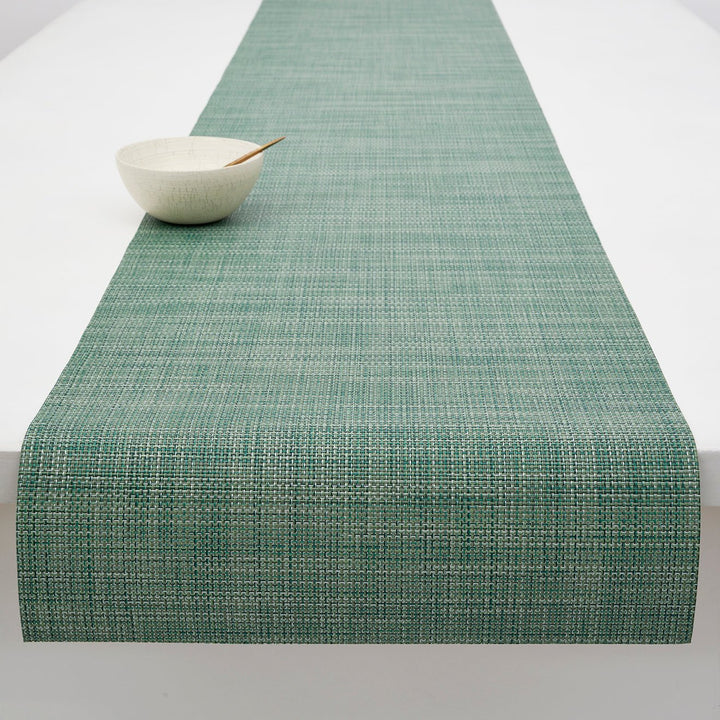 Mini Basketweave Table Runner in Ivy
