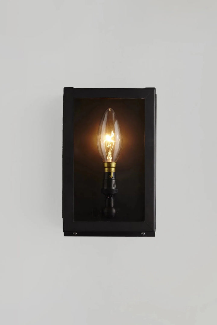 Miniature Box Wall Light - Davey Lighting Outdoor Lights - Clear - HORNE