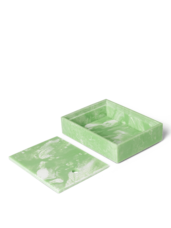 Mist Box - Ferm Living - Storage + Organization - 7.9" x 5.9" - Sugar Kelp - HORNE