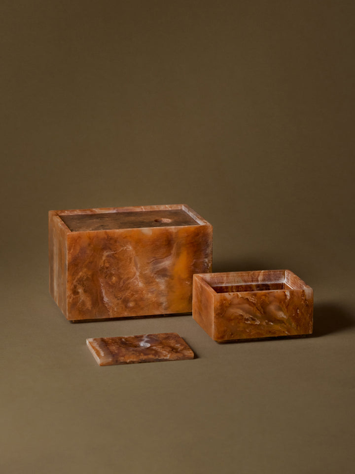 Mist Box - Ferm Living - Storage + Organization - 3.9" x 3" - Sugar Kelp - HORNE