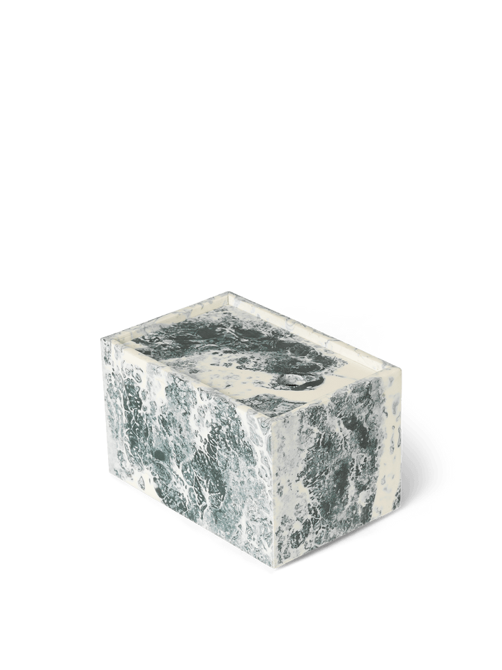 Mist Box - Ferm Living - Storage + Organization - 5.9" x 3.9" - Emerald Off - White - HORNE