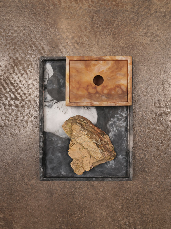 Mist Box - Ferm Living - Storage + Organization - 3.9" x 3" - Sugar Kelp - HORNE