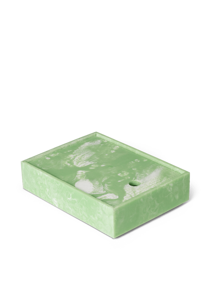 Mist Box - Ferm Living - Storage + Organization - 7.9" x 5.9" - Seafoam - HORNE