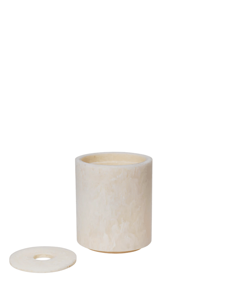 Mist Container - Ferm Living Storage + Organization - Emerald Off - White - HORNE