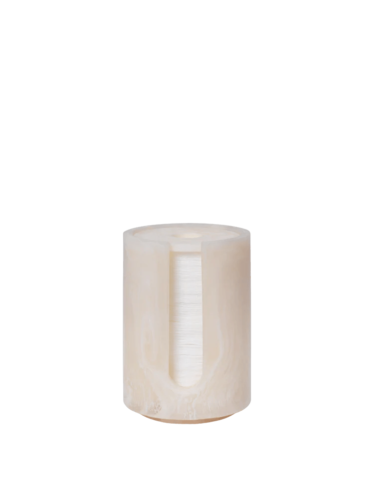 Mist Cotton Pad Holder - Ferm Living Storage + Organization - Charcoal - HORNE