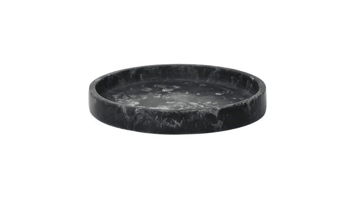 Mist Round Tray - Ferm Living Storage + Organization - Charcoal - Ø20 - HORNE